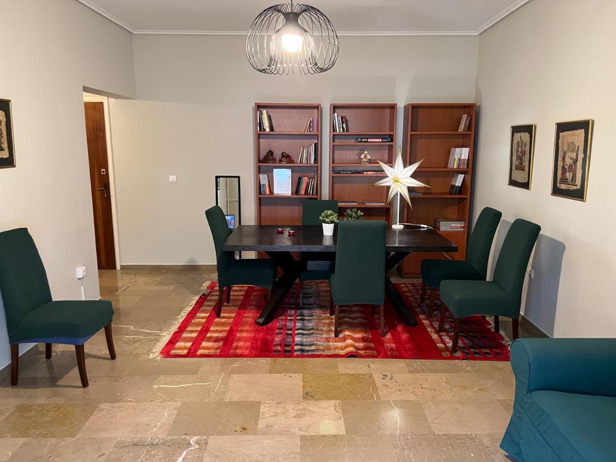 אתונה Agios Eleftherios Metro St. 2 Bedrms 4 Pers. Flat מראה חיצוני תמונה